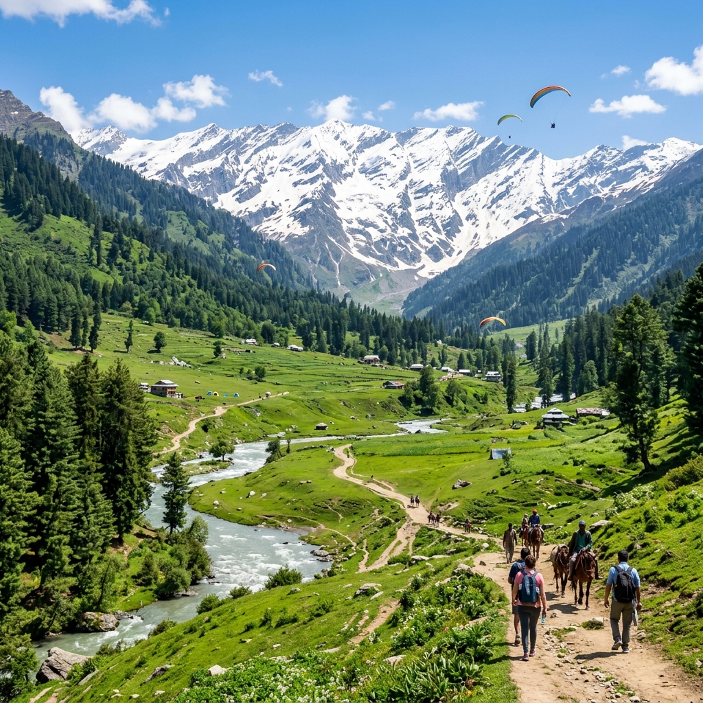 4 Days Manali & Solang